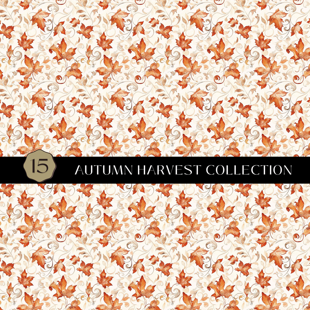 Autumn Harvest Vinyl collection- 12x12 vinyl sheets-16 designs available
