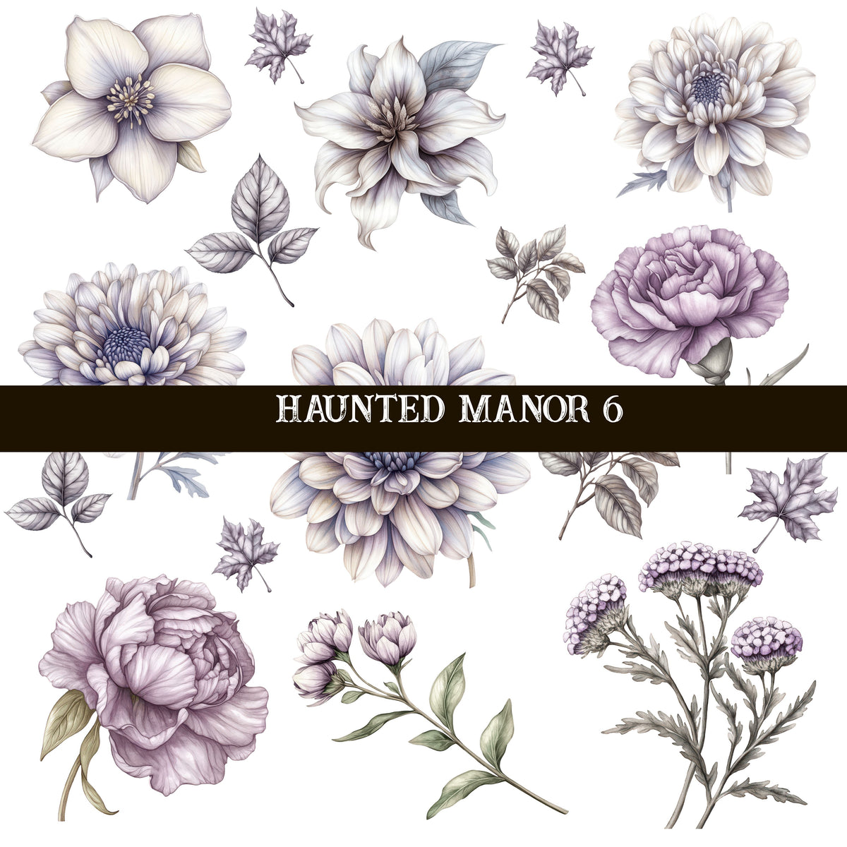 Haunted Manor Collection Decal sheets- 7 styles