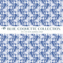 Blue Coquette Collection Vinyl collection- 12x12 vinyl sheets-20 designs available