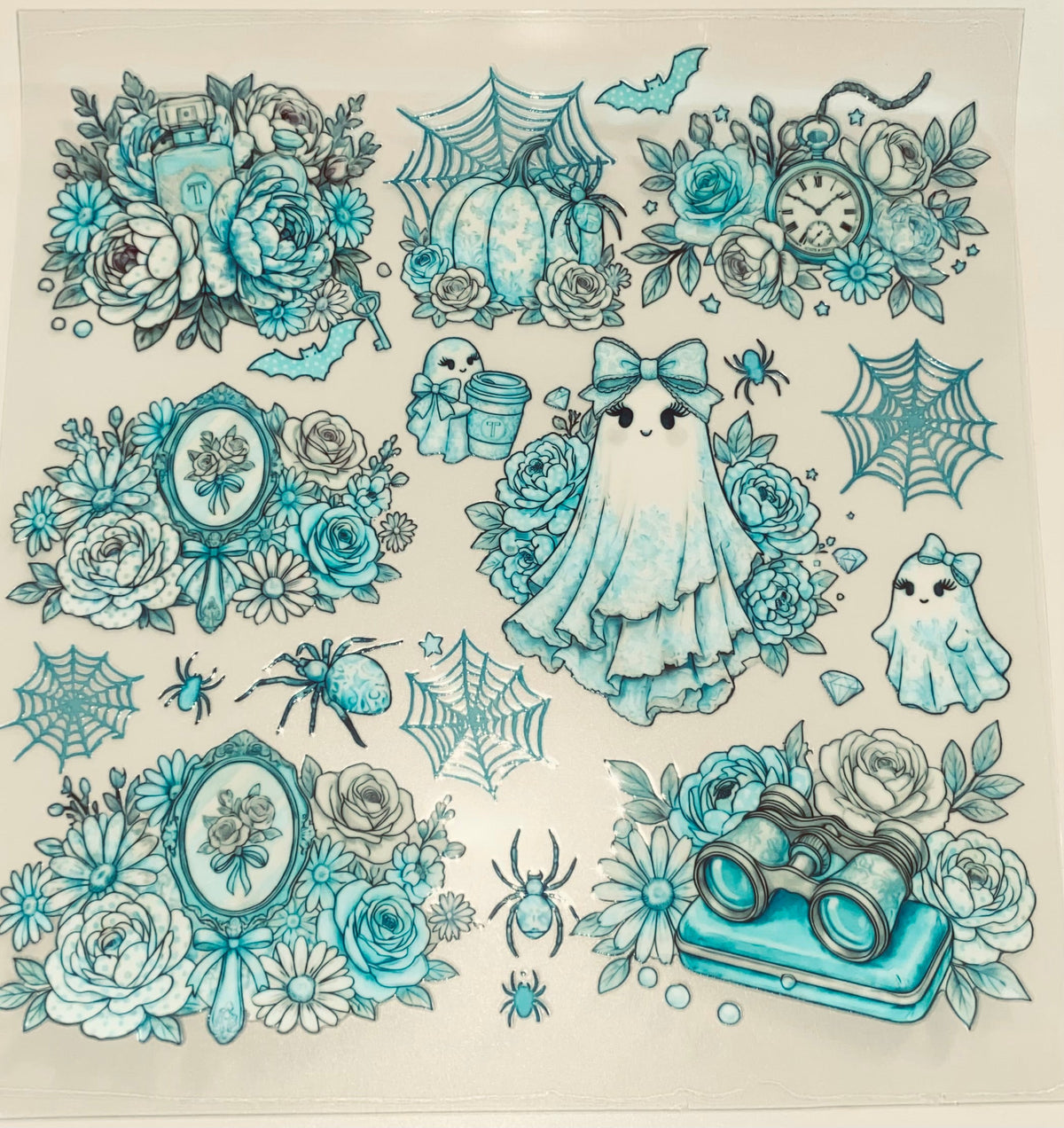 #165 Creepin it Couture Double sided Decal Sheet  ( 2 variants )