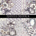 Haunted Manor Vinyl collection- 12x12 vinyl sheets-16 designs available