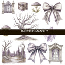Haunted Manor Collection Decal sheets- 7 styles