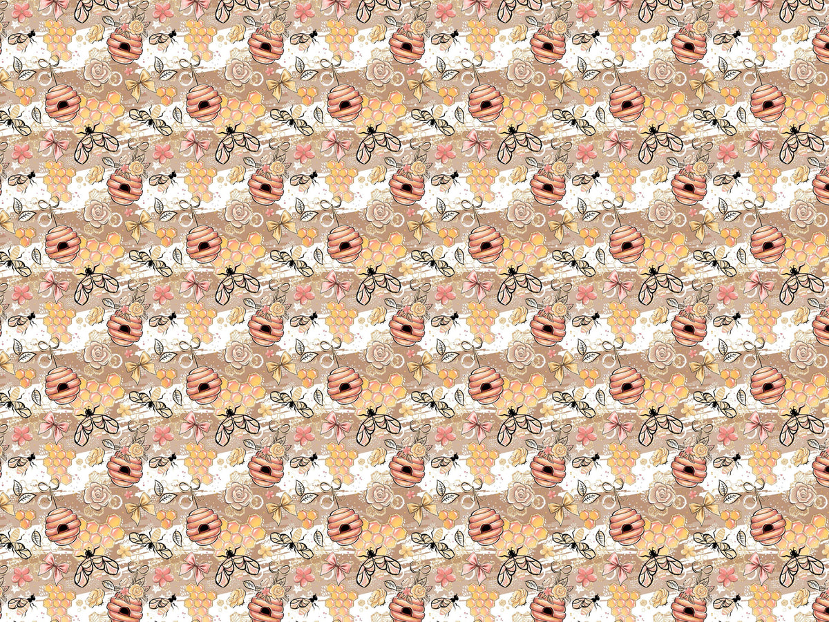 Honey Bee Vinyl collection- 12x12 vinyl sheets-18 designs available