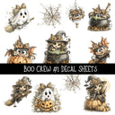 Boo Crew UV DTF Decal sheets 3 designs available