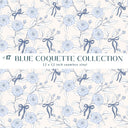 Blue Coquette Collection Vinyl collection- 12x12 vinyl sheets-20 designs available