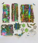 #163 oogie torn pages holographic ( 3 variants )
