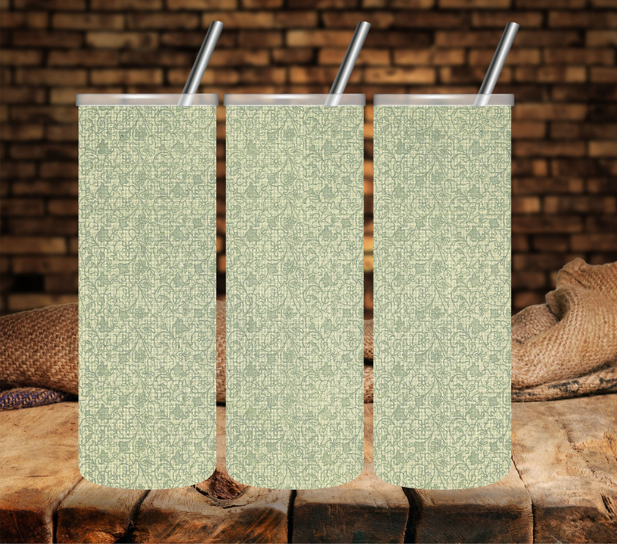 Woodlands Christmas Vinyl tumbler wraps- 18 Designs- 2 Sizes Avaialble