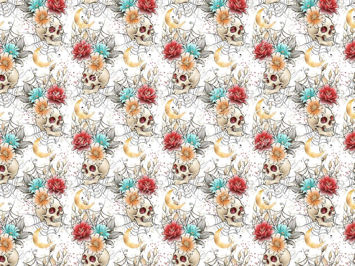Halloween Tiffany Vinyl collection- 12x12 vinyl sheets-20 designs available