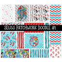 Seuss Doodle Patchwork Sets 2 sets to choose from