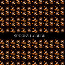 Spooky Labubu 12x12 vinyl sheet