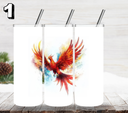 Fire of a Phoenix UV DTF Decal