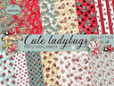 Cute Ladybug Collection Vinyl collection- 12x12 vinyl sheets-14 designs available