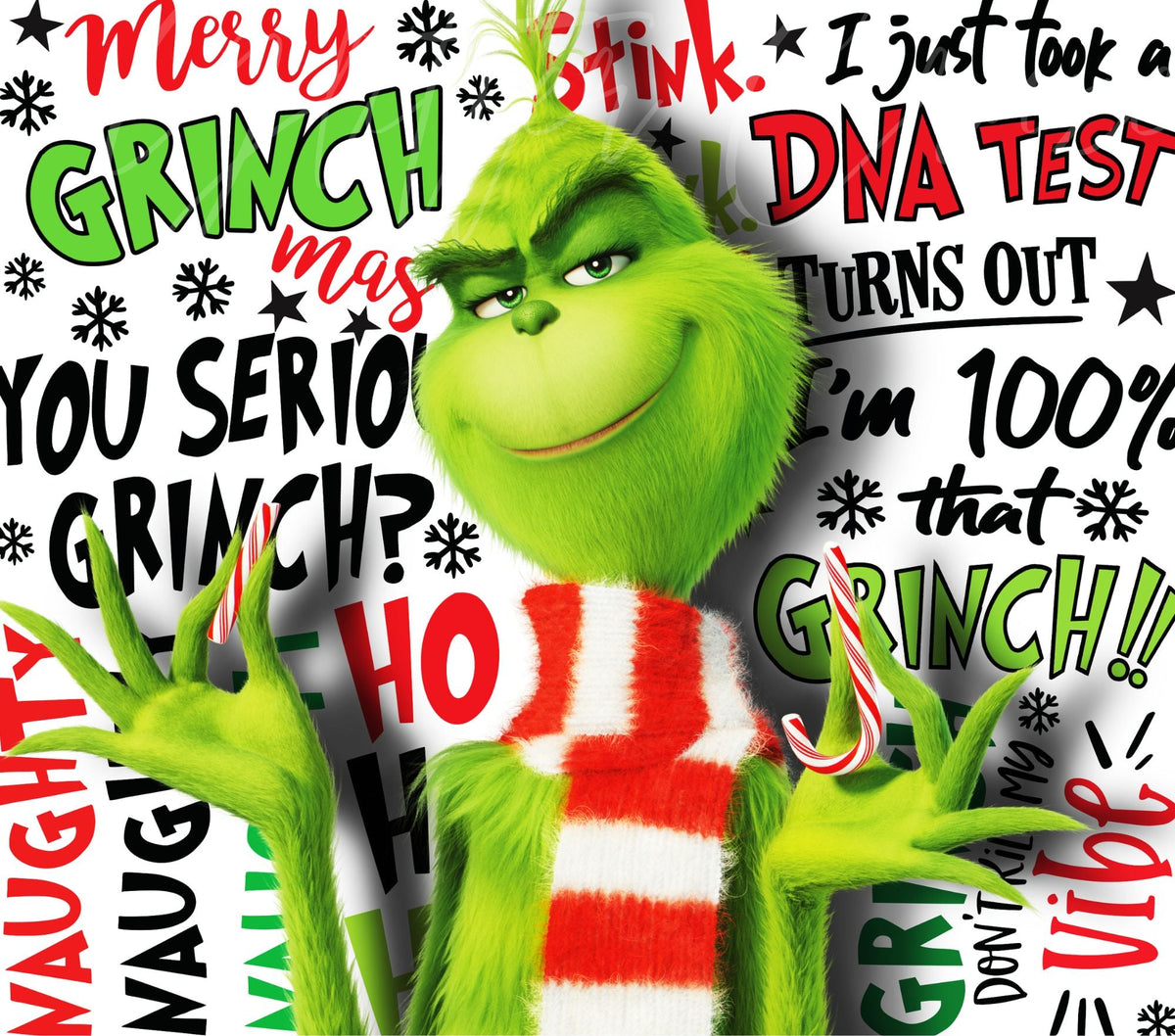 Grinch Note More Grinch wraps – Kraft Craze