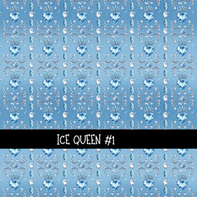 Ice Queen Collection vinyl sheets 12 Patterns to choose from