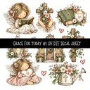Grace for today UV DTF Decal sheets 12 Designs available