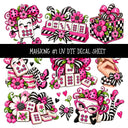 Mahjong UV DTF Decal sheets 11 Designs available
