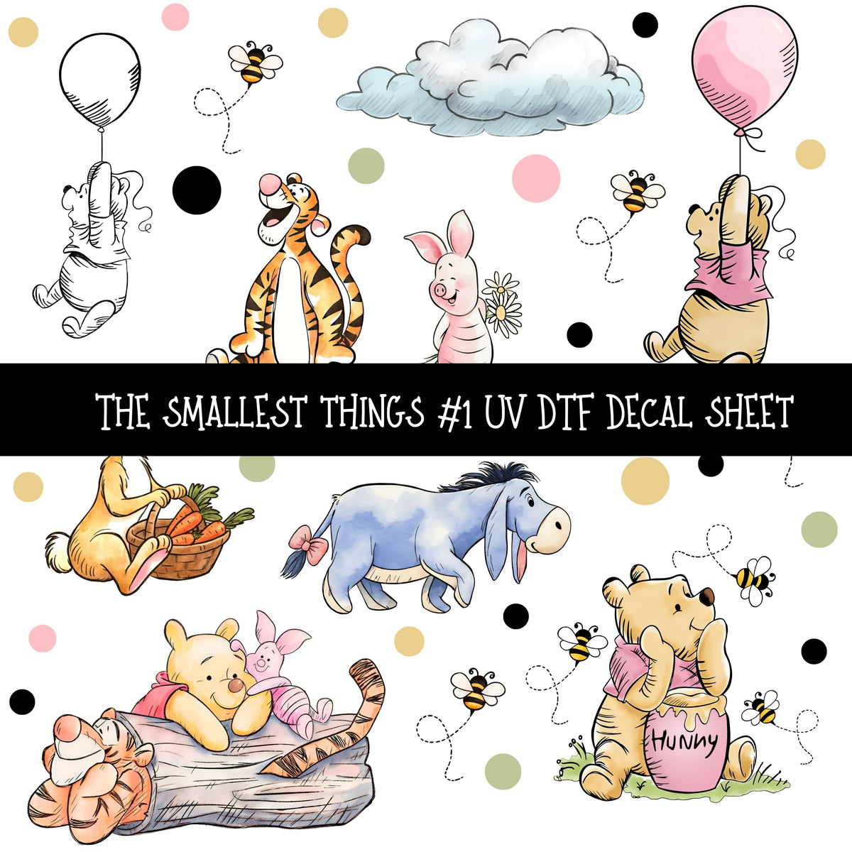 The smallest things  Decal sheets 11 Designs available
