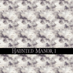 Haunted Manor Vinyl collection- 12x12 vinyl sheets-16 designs available