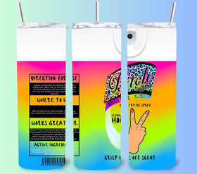 Bitch Be Gone Vinyl Tumbler Wraps - 10 Designs