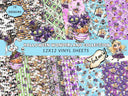 Halloween Wonderland Vinyl collection- 12x12 vinyl sheets-14 designs available