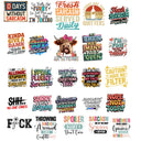 Sarcastic Sheet UV DTF Bundle- 40 Decals Limited quantities