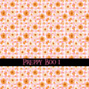 Preppy Boo collection- 12x12 vinyl sheets-10 designs available