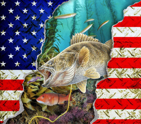 Fishing and Hunting Vinyl Tumbler wraps- 16 Designs