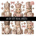 Bougie Nutcracker LV UV DTF Decal sheets 11 Designs available