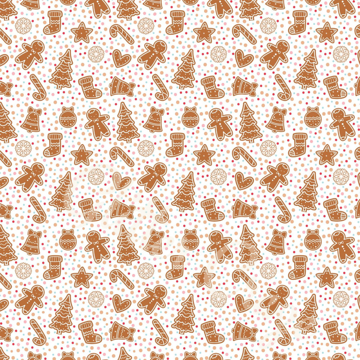 Gingerbread 12x12 Vinyl Sheets- 6 Designs