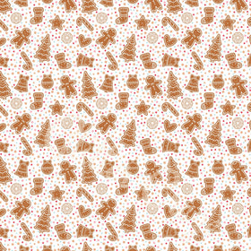 Gingerbread 12x12 Vinyl Sheets- 6 Designs