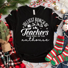 Jolliest Bunch of Teachers DTF Transfers