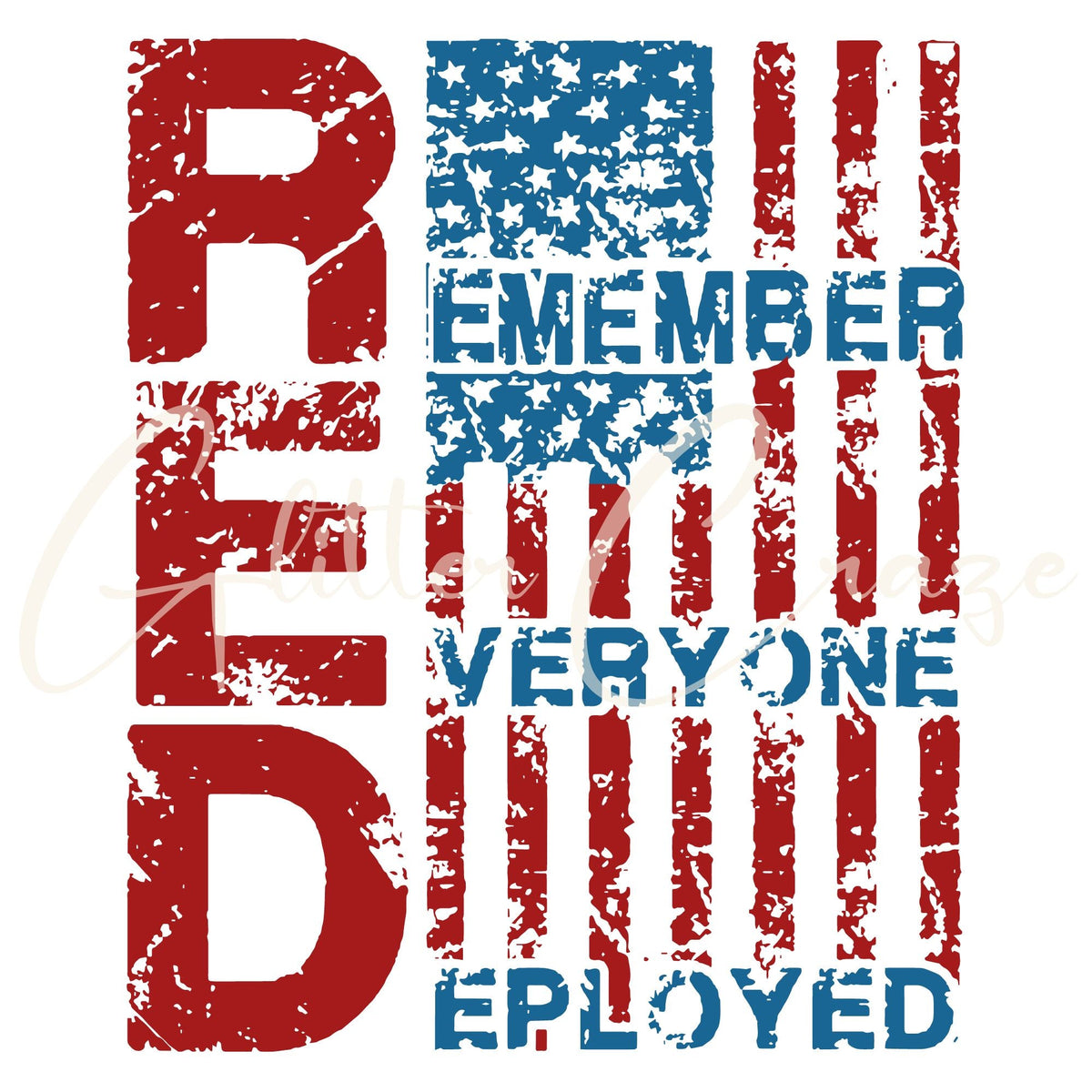 Red Friday Transfer On Friday's we wear Red DTF Transfers- 3 Designs – Kraft Craze