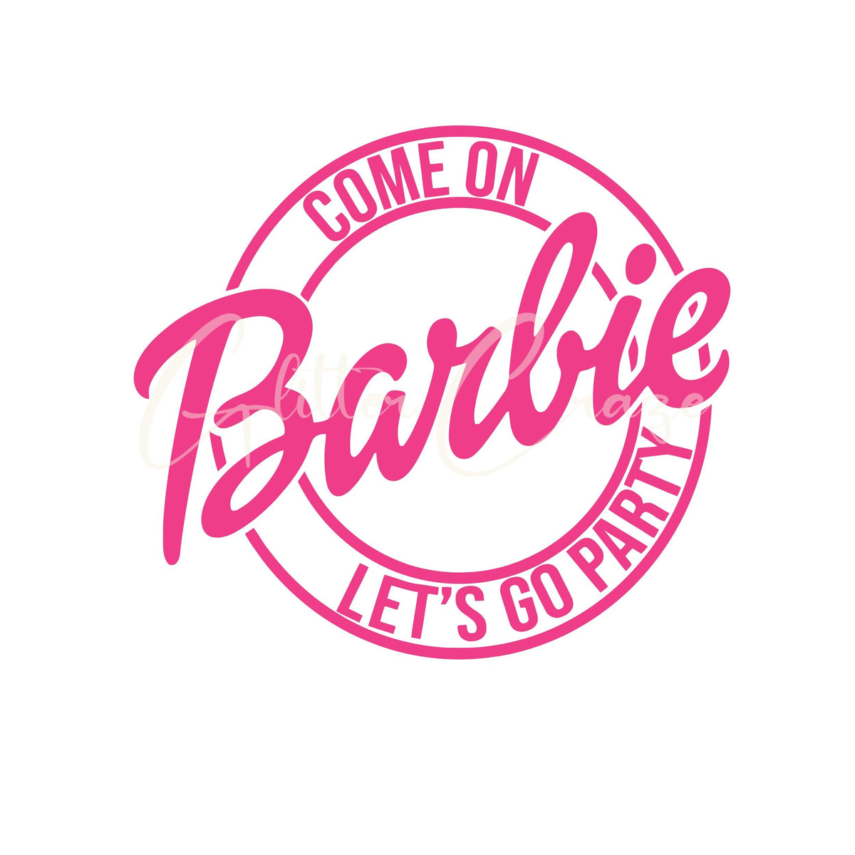 Barbie UV DTF Decals 5 designs