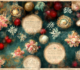 Vintage Christmas wraps- 12 designs