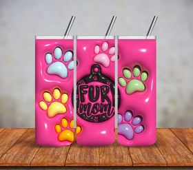 Fur Mom Puff Vinyl Wraps