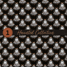 Haunted Vinyl collection- 12x12 vinyl sheets-9 designs available
