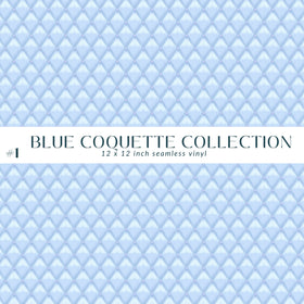 Blue Coquette Collection Vinyl collection- 12x12 vinyl sheets-20 designs available