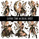 Gothic Tink UV DTF Decal sheets 10 Designs available
