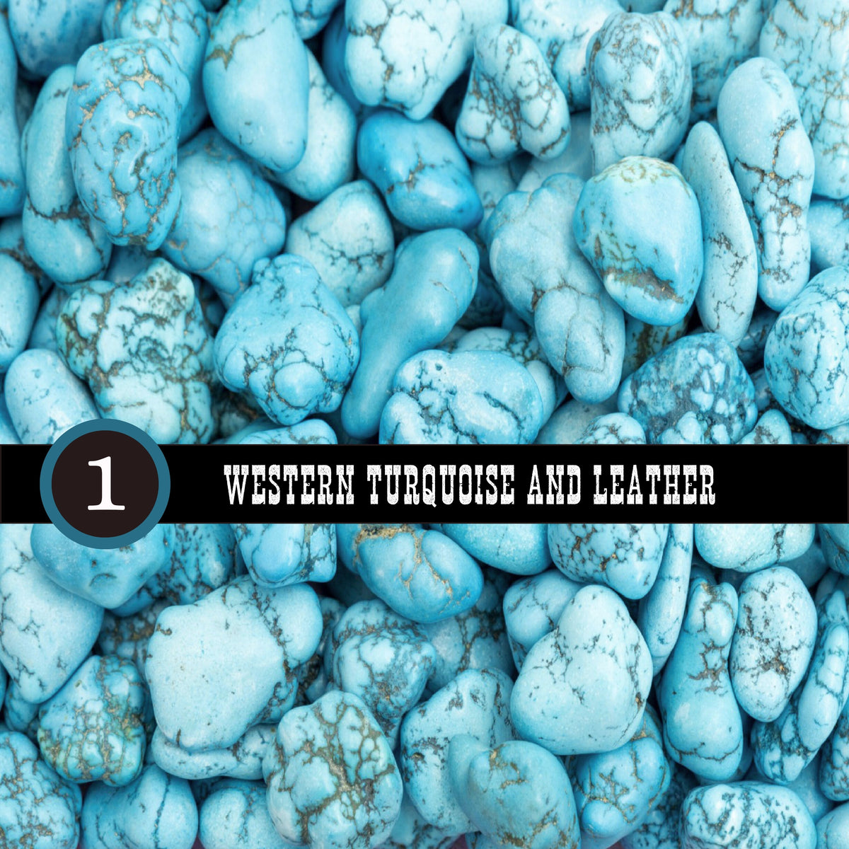 Western Turquoise and Leather Collection Vinyl collection- 12x12 vinyl sheets-20 designs available