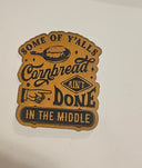 Some of Y'alls cornbread Faux Leather iron on hat patch