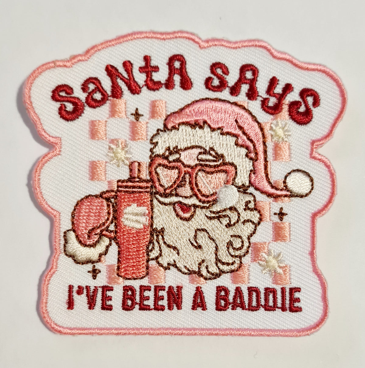 Santa says Hat Patch