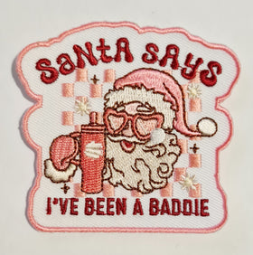 Santa says Hat Patch