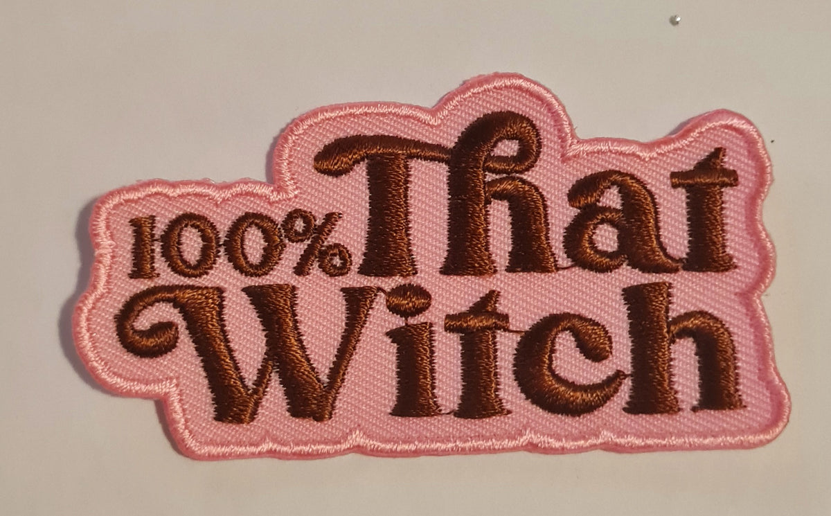 100% that witch Hat Patch