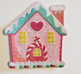 Gingerbread house Hat Patch