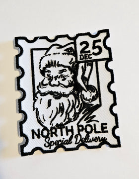 North Pole Special Delivery Hat Patch