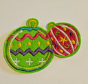 Doubke christmas ornaments Hat Patch