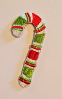 Single Candy Cane hat patch