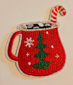 Cocoa mug hat patch