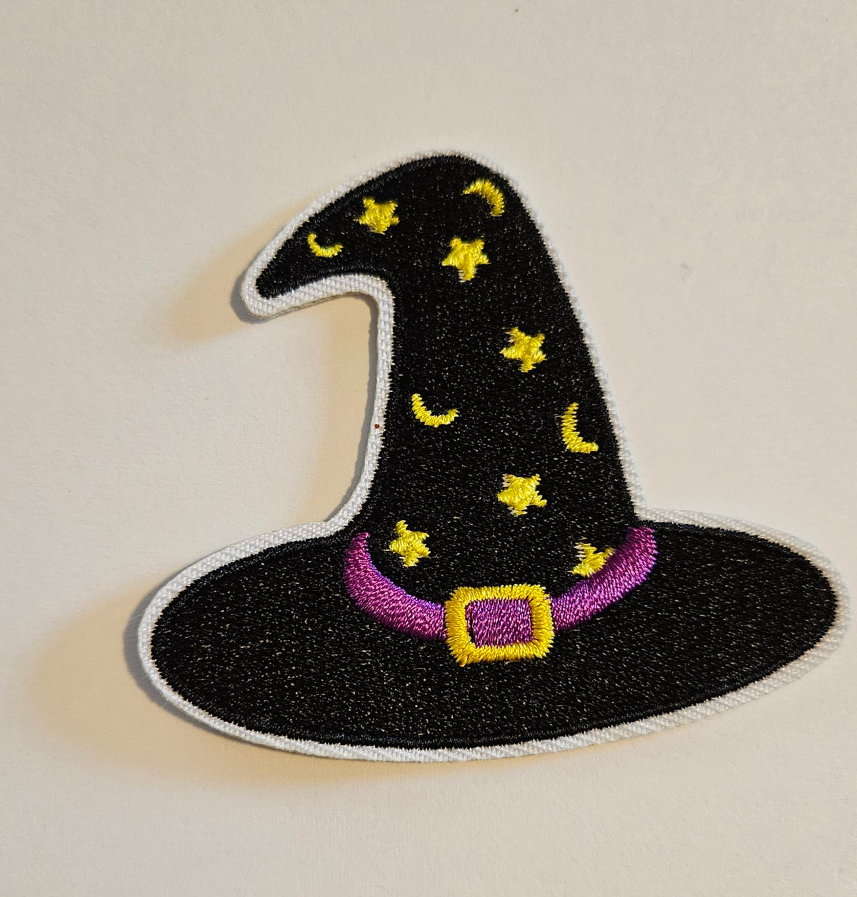 Witches hat with stars patch