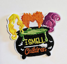 I smell children hat patch